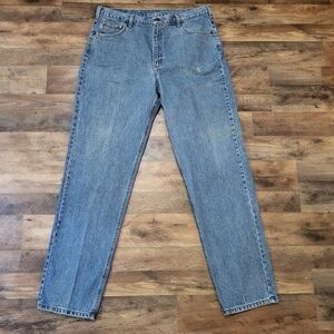 Carharrt Men's Relaxed Fit Straight Denim Workwear Jeans Size 40x36